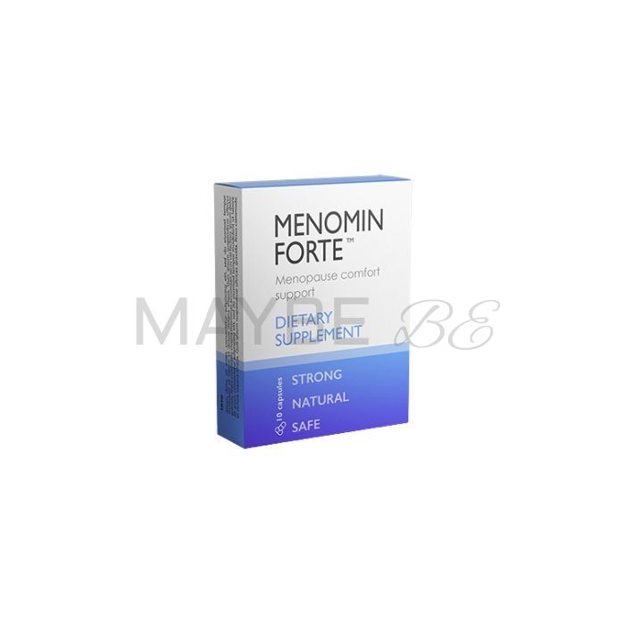 Menomin Forte 💊 capsules to relieve menopause symptoms in Alcoy