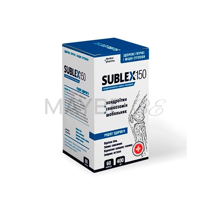 Sublex 150 💊 preparación para las articulaciones en cartagena