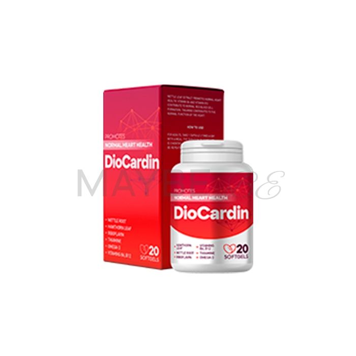 DioCardin 💊 капсулы от гипертонии в Цегледе