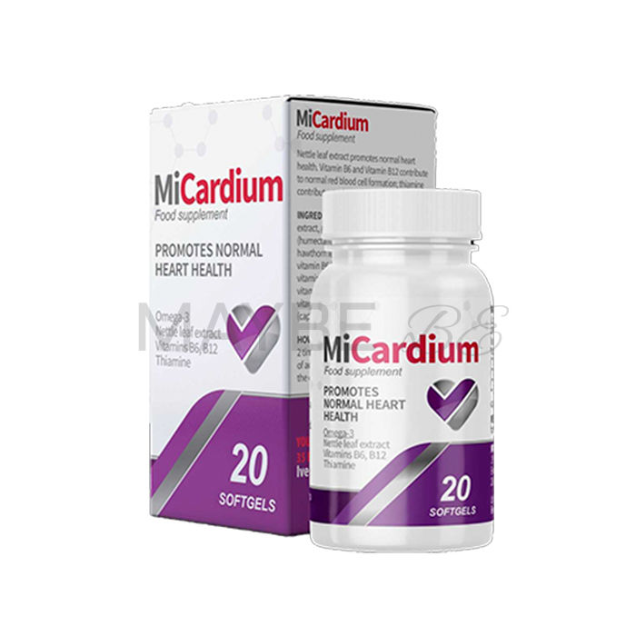 MiCardium 💊 remedy for high blood pressure in Kėdainiai